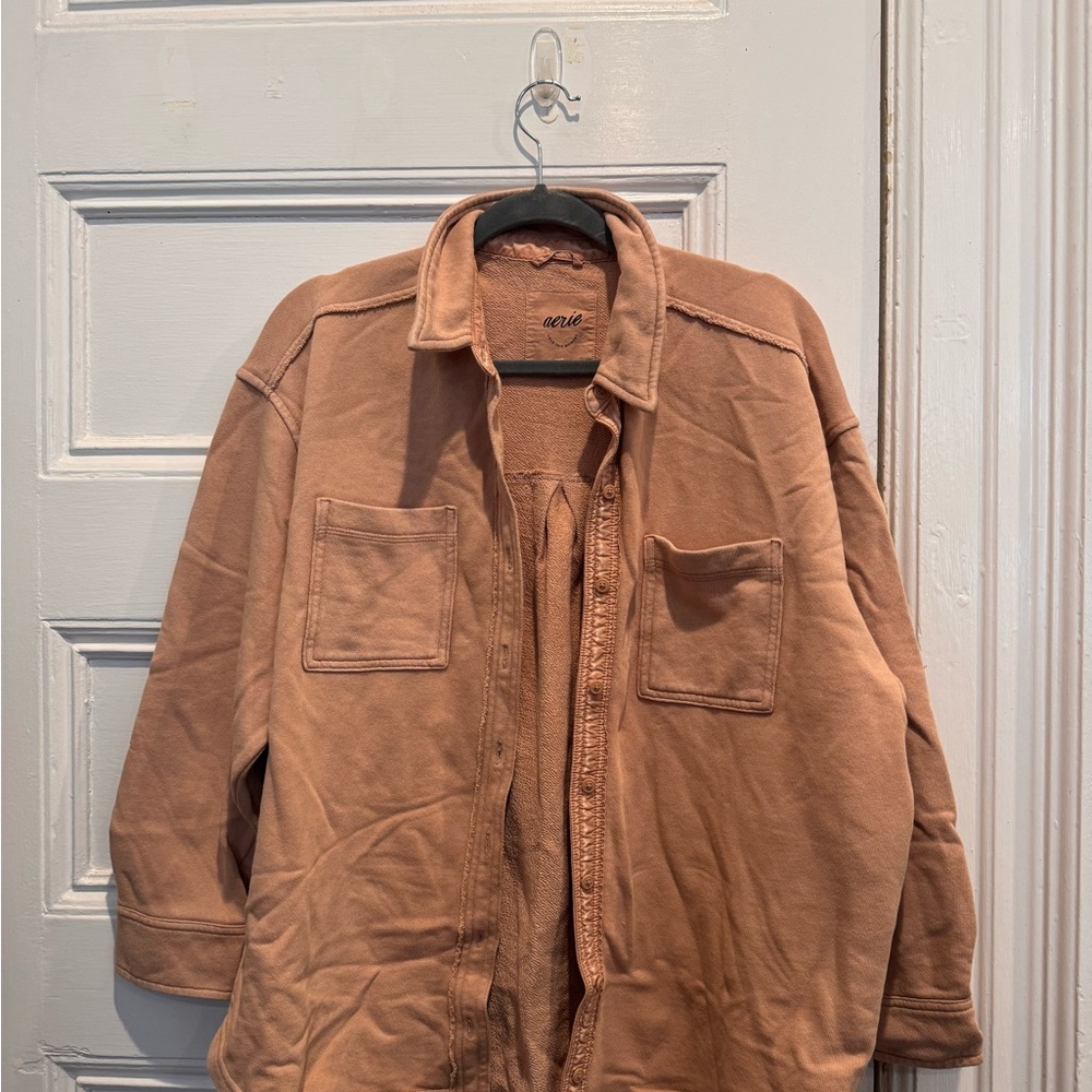 Aerie Women’s Brown Shirt Jacket